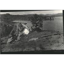 1917 Press Photo Cheeseman Dam
