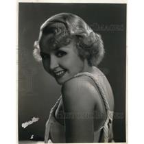 1937 Press Photo Eleanor Bailey Warner Bros Stock Players - neo14412