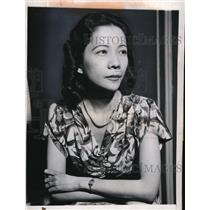 1944 Press Photo Maria Osmena, Daughter of Philippines President Sergio Osmena