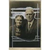 1926 Press Photo Dr. & Mrs.Francis E. Clark Founders Christian Endeavor Movement