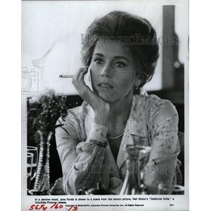 1979 Press Photo California Suite Film Actress Fonda - RRW18579