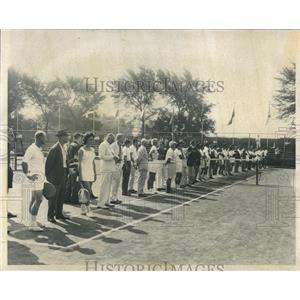 1959 Press Photo Pan American Games Tennis Club - RRW52133