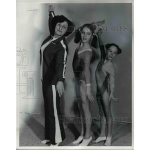 1978 Press Photo L-R: Ida Davidovich, Anita Jarema & Debbie Morgan - cvb65139