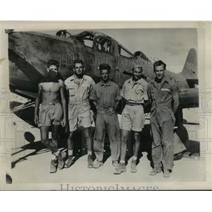 1943 Press Photo Tech Sgt Harold F Castle - nem51839