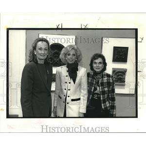 1992 Press Photo Activist Joyce Menschel, Sybil Favrot & Margaret Pace Willson