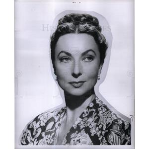 1959 Press Photo Agnes Moorehead Actress