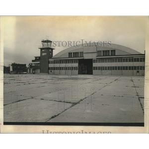 1972 Press Photo Aircraft hanger at Schenectady County Airport in New York