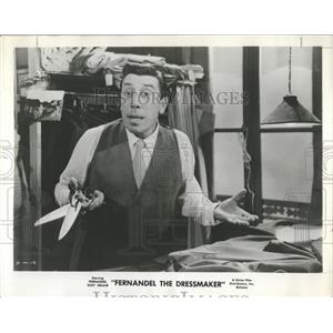 1957 Press Photo Fernandel French Film Actor Singer - RRX98391