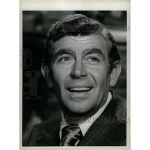 1973 Press Photo Andy Samuel Griffith American actor - RRW19573