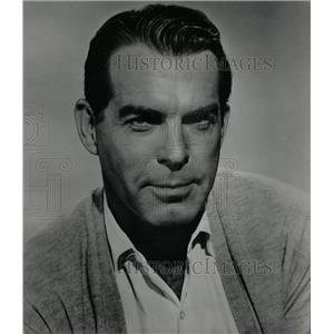 1961 Press Photo Frederick MacMurray American actor - RRW14523