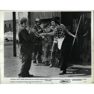 1978 Press Photo Uncle Joe Shannon Film Trumpet Scene - RRW62077