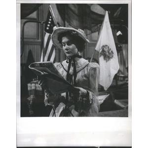 1954 Press Photo Actress Deirdre Owens You Touched Me - RSC90245