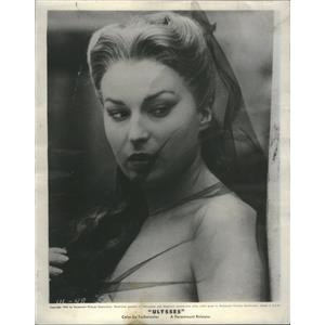 1955 Press Photo Sylvana Mangano in "Ulysses" - RSC91519