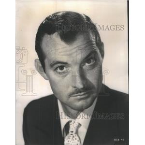 1952 Press Photo Zachary Scott American Actor - RSC49543