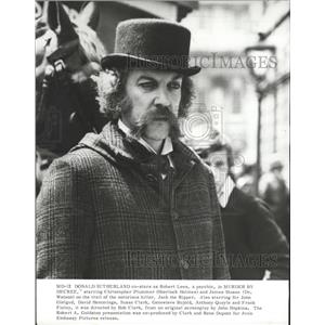 1979 Press Photo Donald Sutherland Canadian Film Actor - RRW28293