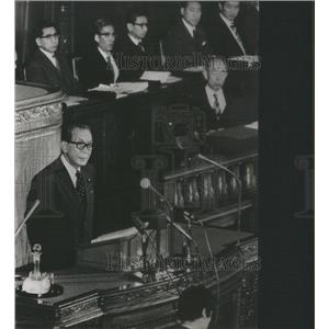 1975 Press Photo Prime Minister Takeo Miki Japan Politician - RSC64997