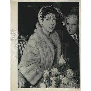 1954 Press Photo Gina Lollobrigida