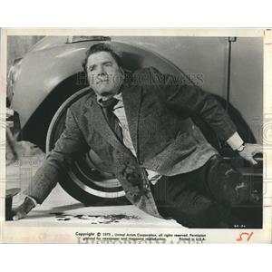 1968 Press Photo Burt Lancaster Paul Scofield Television Film Actor