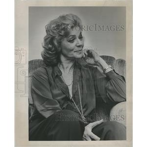 1979 Press Photo Lauren Bacall American Actress Model