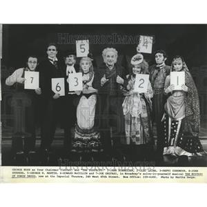 Press Photo Mystery Edwin Drood Imperial Theatre