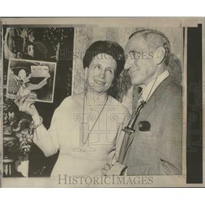 1975 Press Photo Harry Truman's daughter/James Whitmore