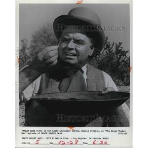 1965 Press Photo Parley Baer stars in "The Great Turkey Wars" - cvp15491
