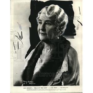 1935 Press Photo May Robson in Mills of the Gods