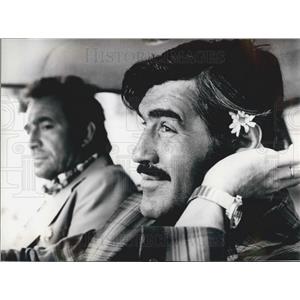 Press Photo Actors Ugo Tognazzi and Mario Adorf in "The Mistake", - KSB04053