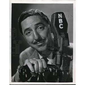 1949 Press Photo Jack McCoy stars in Hollywood Calling NBC Radio show - orp18101