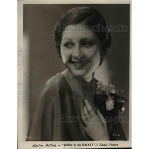 1950 Press Photo Marion Shilling in Born to the Racket - orp27016