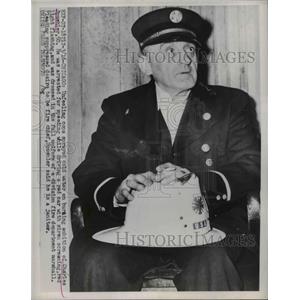 1958 Press Photo Charles Spuehler Arrested for Speeding - nee03635
