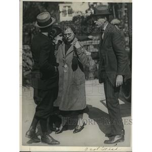 1924 Press Photo Mrs. Antoinette Fedeli and her son arrested for murder