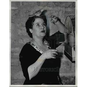 1959 Press Photo of Mrs. Michael DiSalle.