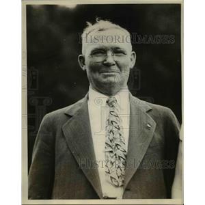1931 Press Photo James H Breedlove Dean of Union Pacific Conductors - nee08274