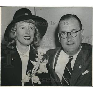 1943 Press Photo British Actress Anna Neagle Marries Producer Herbert Wilcox