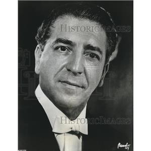 1966 Press Photo Mantovani was booked to lead a series with his orchestra