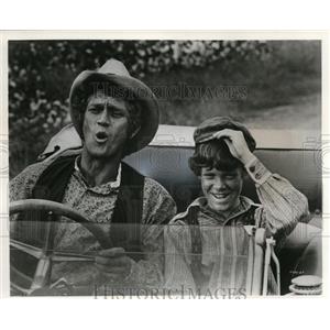 1969 Press Photo Steve McQueen and Mitch Vogel in The Reivers - cvp80805