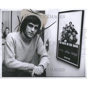 1970 Press Photo Cliff Bowman Entertainer Cranfield Uni