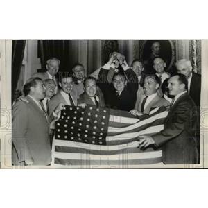 1958 Press Photo Senate Completes Congressional Action on Alaskan Statehood Bill