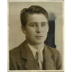 1934 Press Photo Robert Parsons, Freshman at Western Reserve Academy