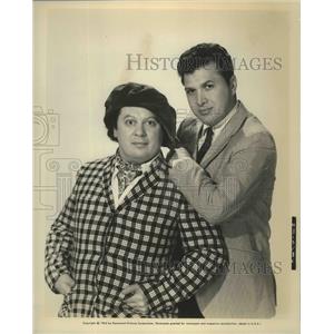 1965 Press Photo Two actors in an film from Paramount Pictures - lfx04996