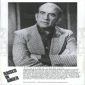 1979 Press Photo Raised In Anger Special Host Asner