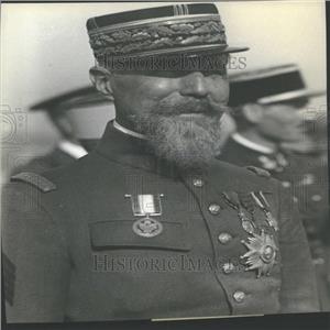 Press Photo Gen Henri Gouraud French Fourth Army Leader