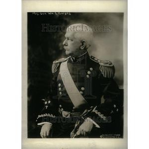 1920 Press Photo Major General William surgoen Peru
