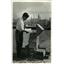1961 Press Photo Engineer, Conrad Waby testing air pollution Milwaukee