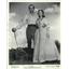 1952 Press Photo John Payne and Arlene Dahl in "Caribbean" - lrz00179