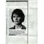 1971 Press Photo Glenda Jackson English Actress - RRW95089
