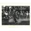 1986 Press Photo Roping Fiesta Rodeo At San Angelo, TX