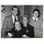 1953 Press Photo Screen Star Ray Milland & Family On Holiday