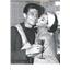 1960 Press Photo Carl Kaufmann and actress Eleanora Rossi Drago